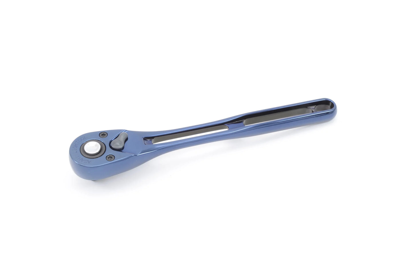 ASAHI LIGHTOOL Ion Plated Ratchet Blue 3/8 in. Drive LVR3180A