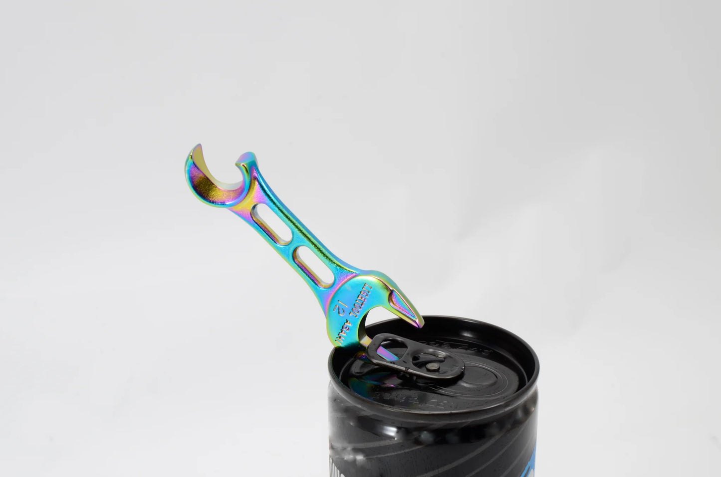 ASAHI LIGHTOOL Mini Combination Wrench Bottle Opener 12mm Tactile Rainbow LCO012R