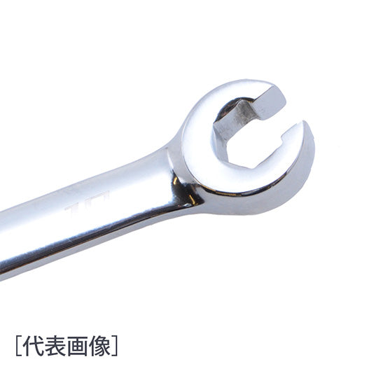 DEEN 11mm Open End Ratcheting Flare Nut Wrench DNJ-40811FMJ