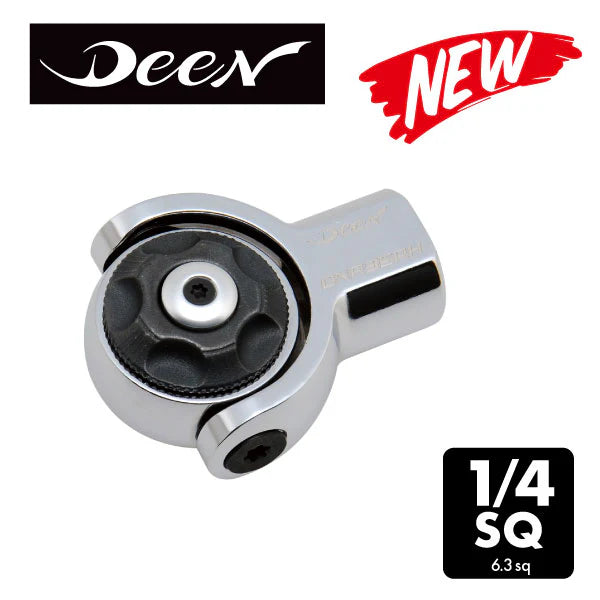 DEEN Shin Swivel 1/4" Ratcheting Head DNR2SRH