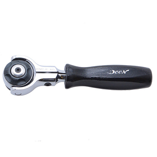DEEN Stubby Compact Head Swivel Ratchet 3/8 DNR3F-05