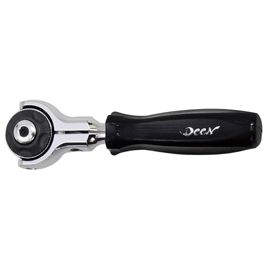 DEEN Stubby Swivel Head Ratchet 1/4 DNR2F-05