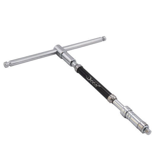 DEEN 1/4 in. Drive T-Handle Combination Socket/Bit Driver DNTE2SET