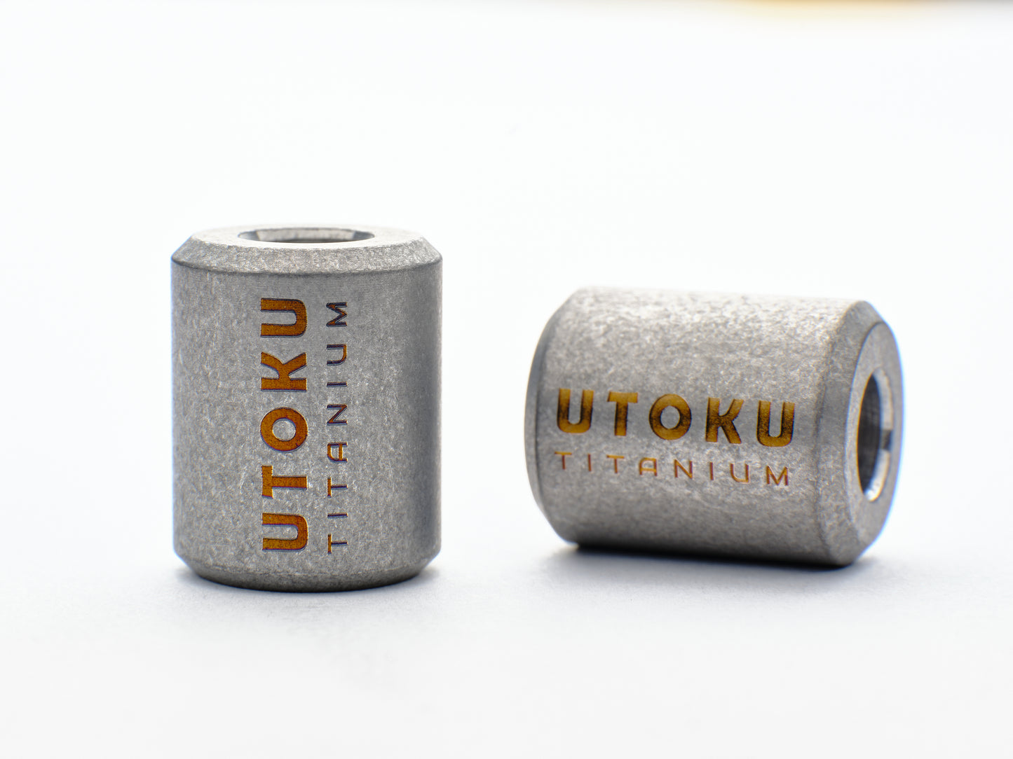 Utoku EDC Titanium Alloy Pendant Stone Washed UT-Ti-PDT-0