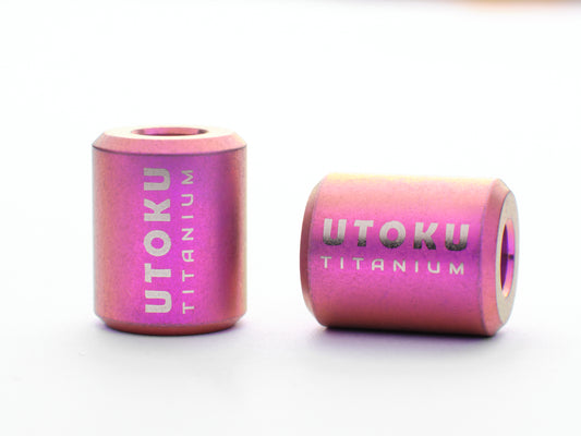 Utoku EDC Titanium Alloy Pendant Pink UT-Ti-PDT-4