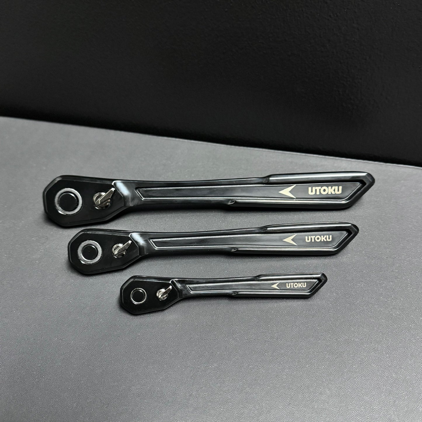 Utoku Super Slim Ratchet Black URSUS 90T 1/2" UT-SSRW-3B