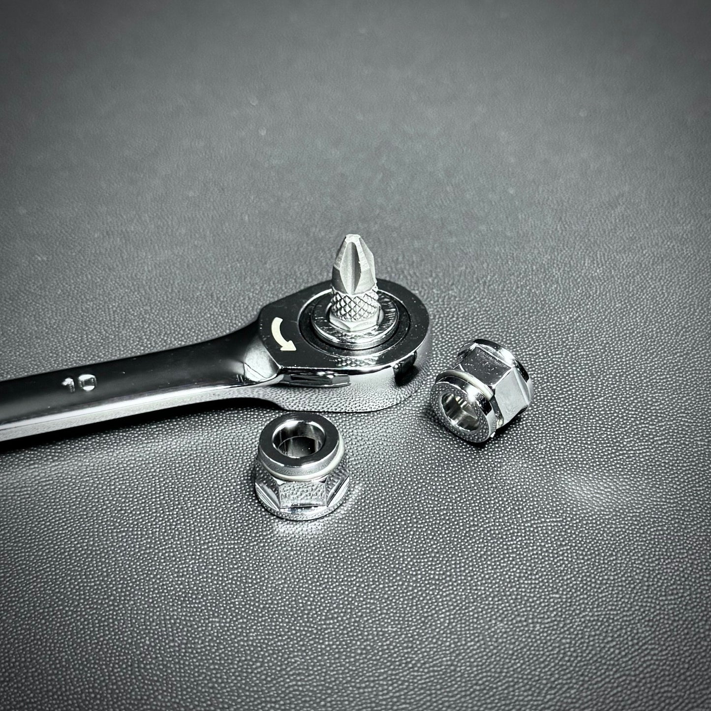 DEEN Ultra-thin Ratchet Bit Adapter for 10mm DNGA14H10N