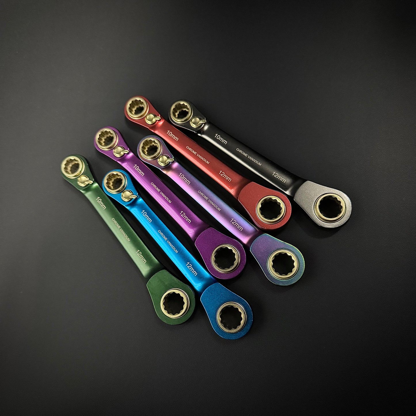 Utoku 4 in 1 Ratchet Wrench Red UT-4in1-8-14R
