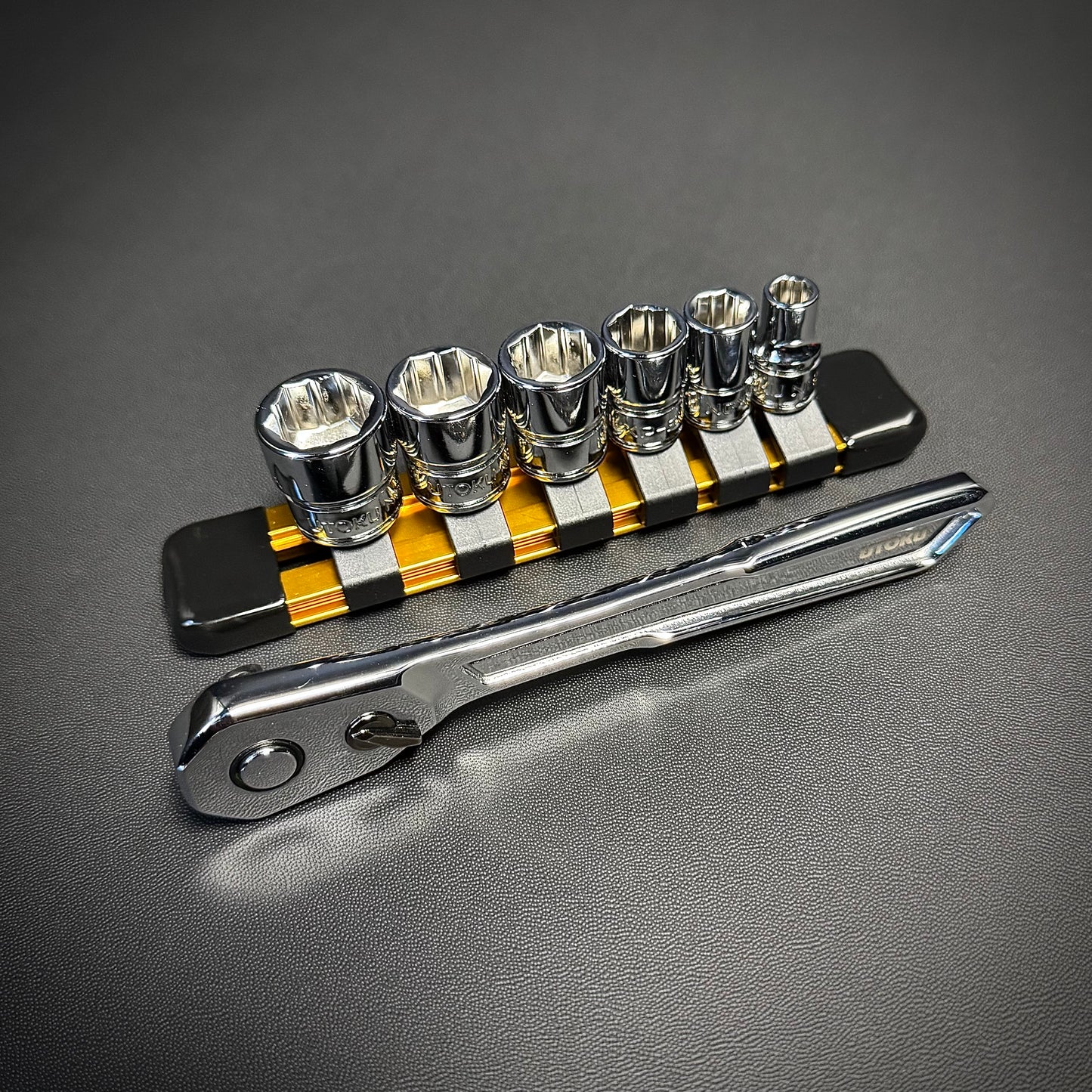 Utoku Nexper Anti-Slip Socket Set With 1/4" 90t Ratchet UT-NEXP-SST