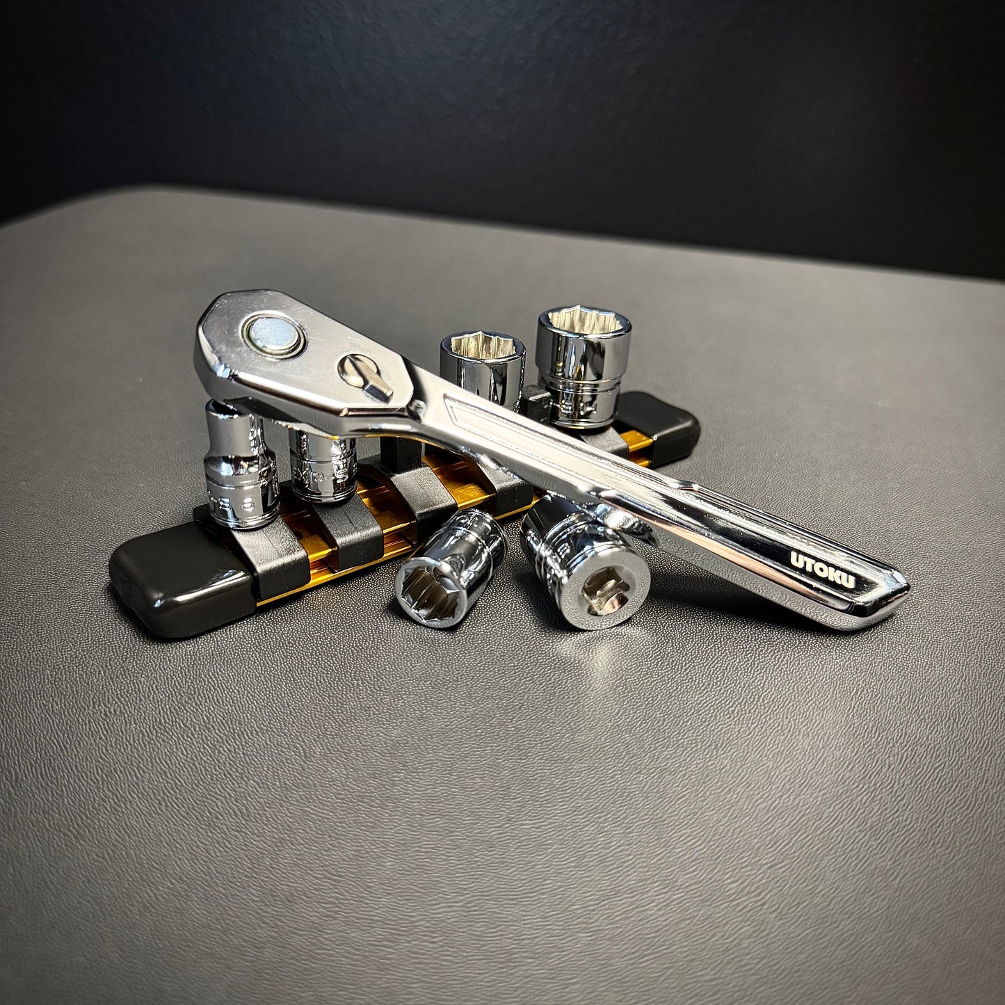 Utoku Nexper Anti-Slip Socket Set With 1/4" 90t Ratchet UT-NEXP-SST