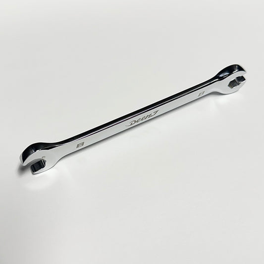 DEEN 8mm Open End Ratcheting Flare Nut Wrench DNJ-40808FMJ