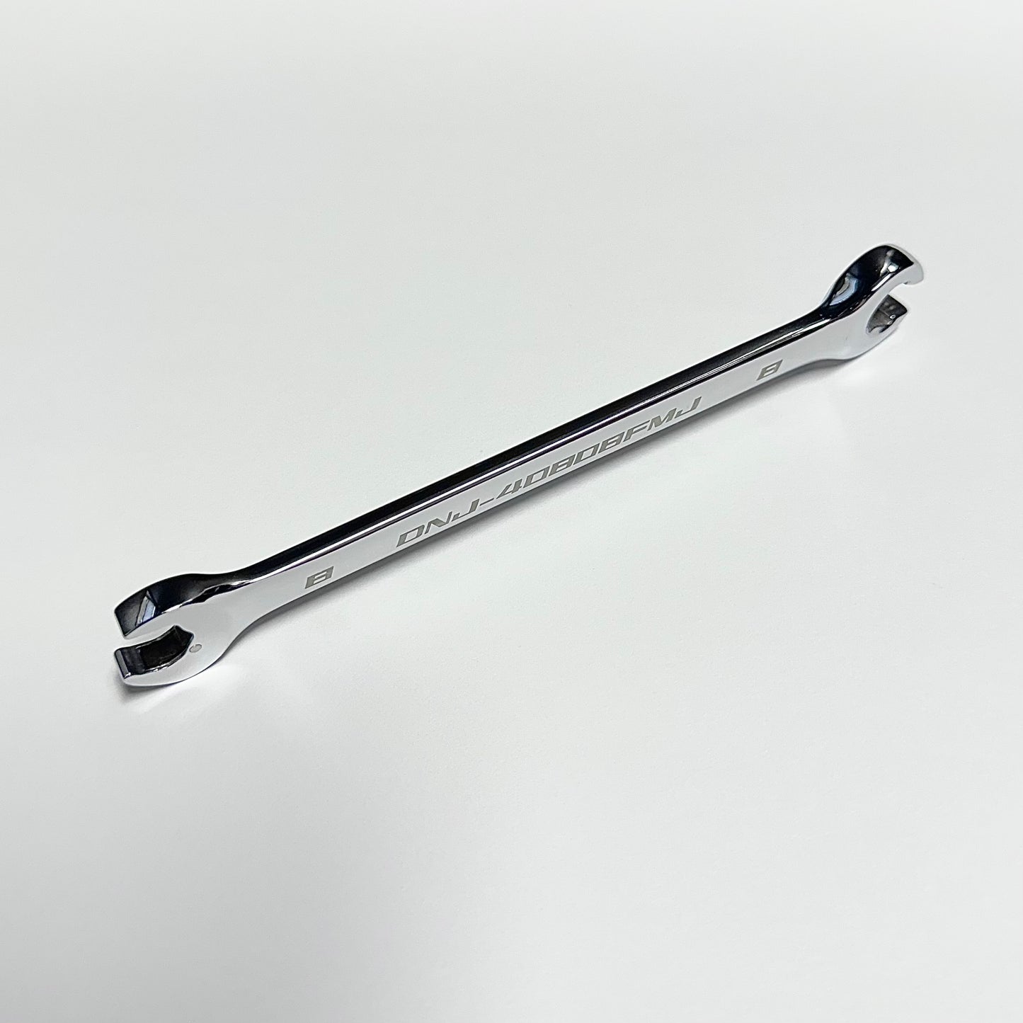DEEN 8mm Open End Ratcheting Flare Nut Wrench DNJ-40808FMJ