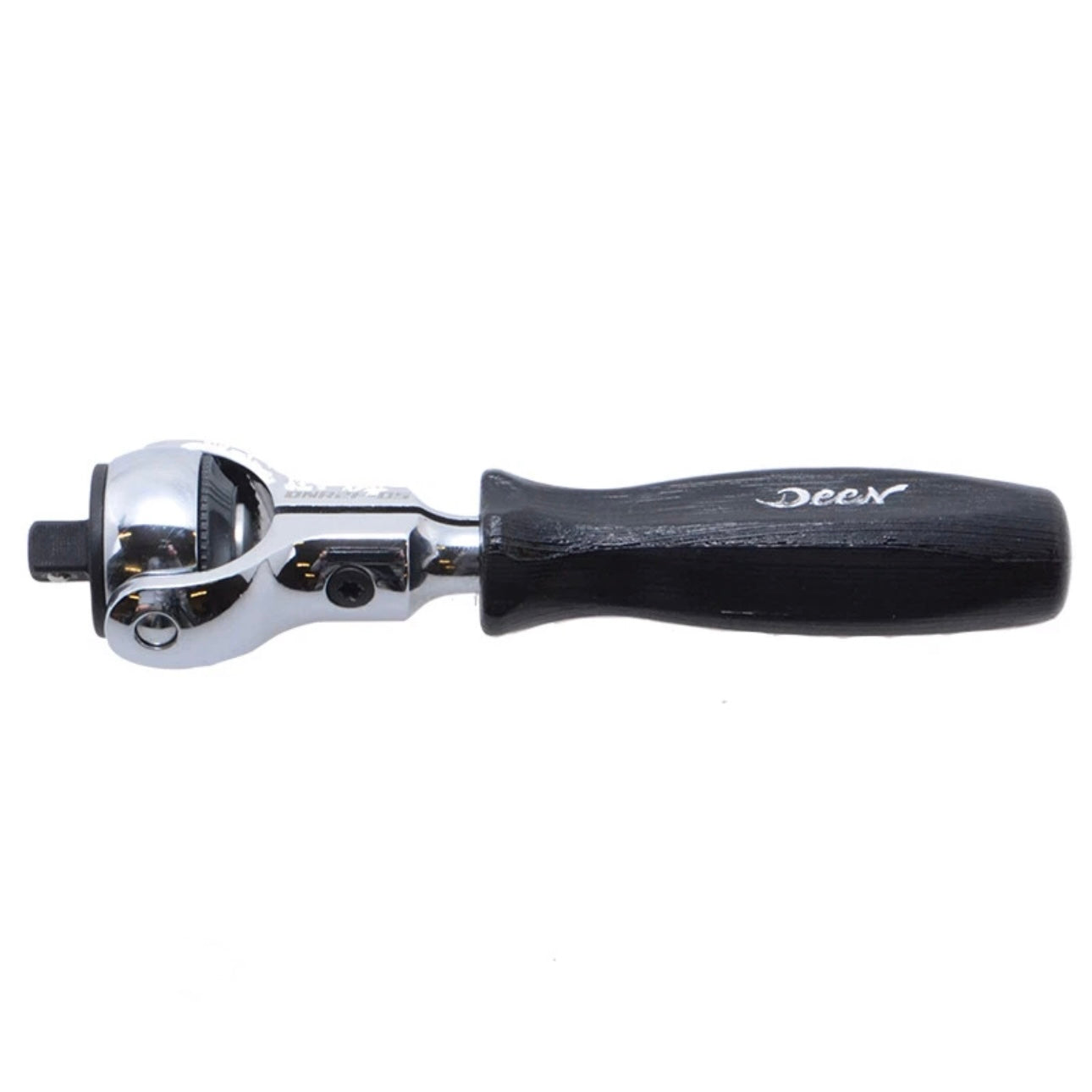 DEEN Stubby Swivel Head Ratchet 1/4 DNR2F-05
