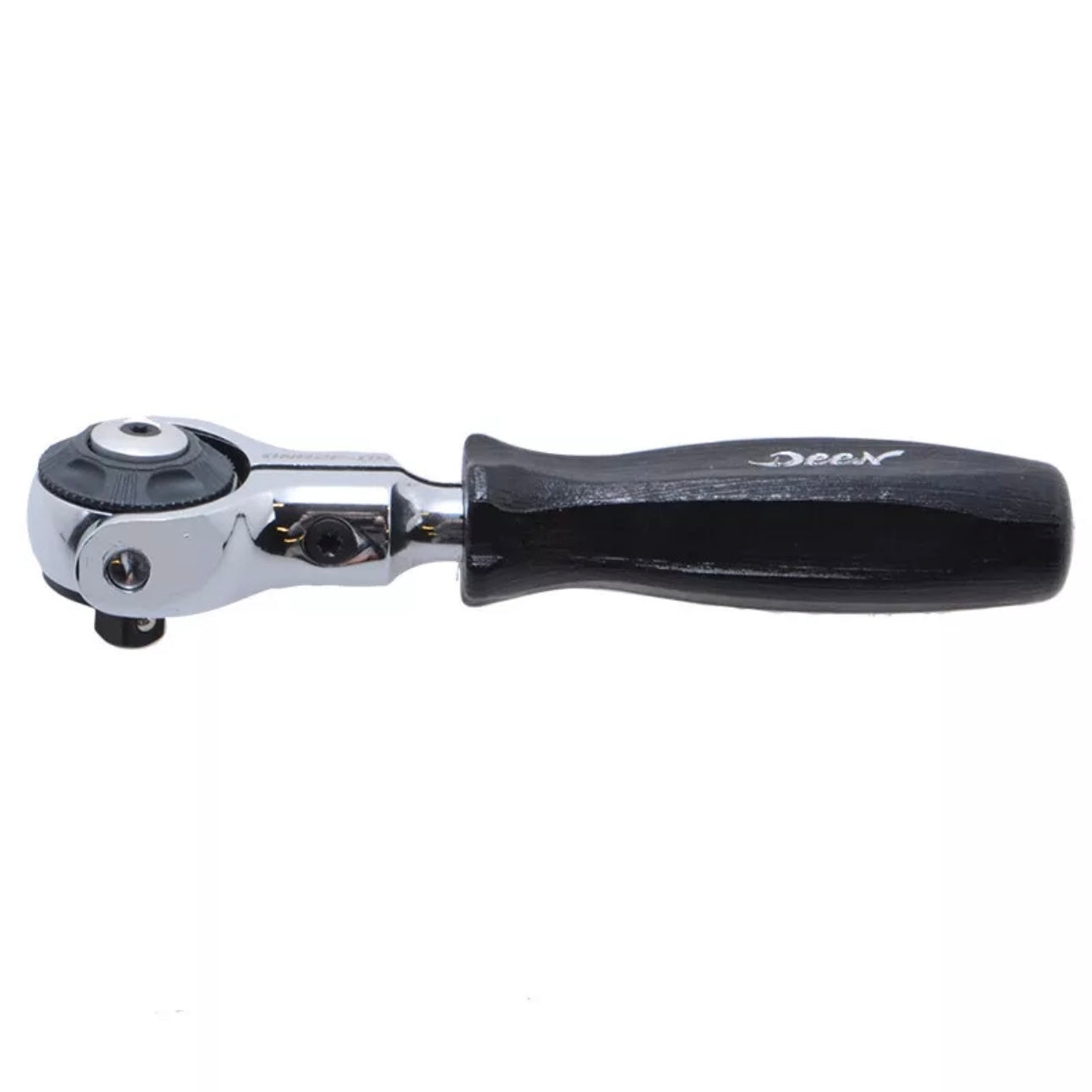 DEEN Stubby Swivel Head Ratchet 1/4 DNR2F-05