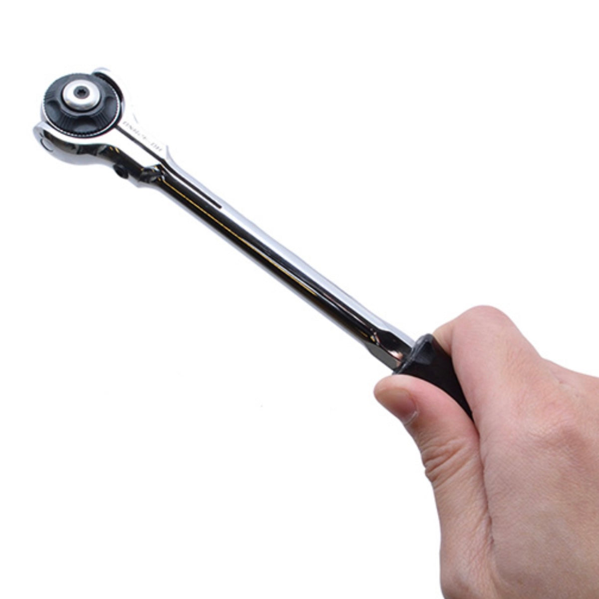 DEEN Long Swivel Head Ratchet 1/4 DNR2F-08