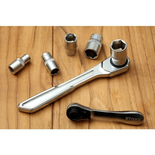 Utoku Super Slim Ratchet 90T 1/4" UT -SSRW-1