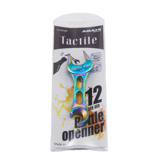 ASAHI LIGHTOOL Mini Combination Wrench Bottle Opener 12mm Tactile Rainbow LCO012R