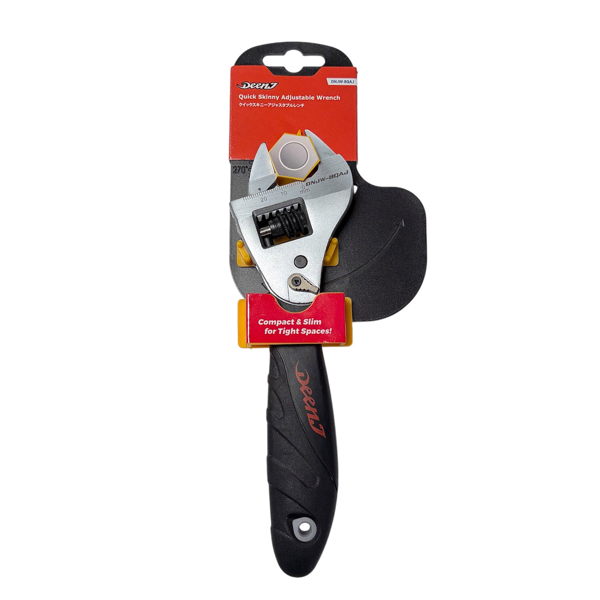 DEEN Quick Slim Adjustable Wrench DNJW-8QAJ