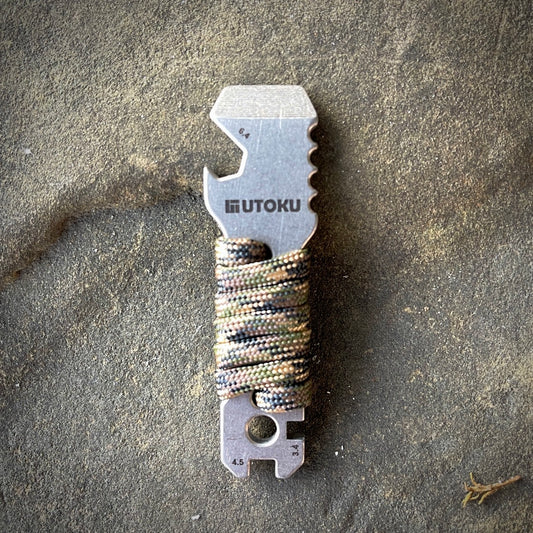Utoku Tools EDC Titanium Multi-tool Bottle Opener UT-Ti-pbr-0