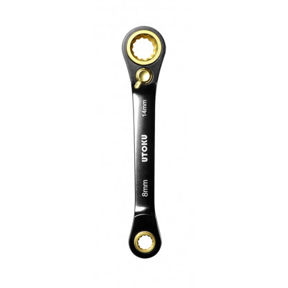 Utoku 4 in 1 Ratchet Wrench Black UT-4in1-8-14B