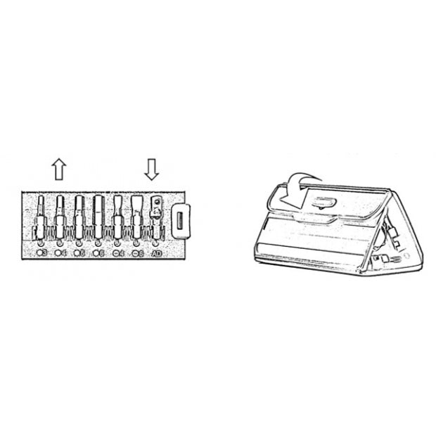 Utoku 15 Piece Mini Ratchet and Bit Set UT-RG-1