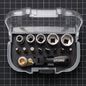 Utoku 14 Piece Mini Ratchet Socket and Bit Set Black UT-NRGM-1