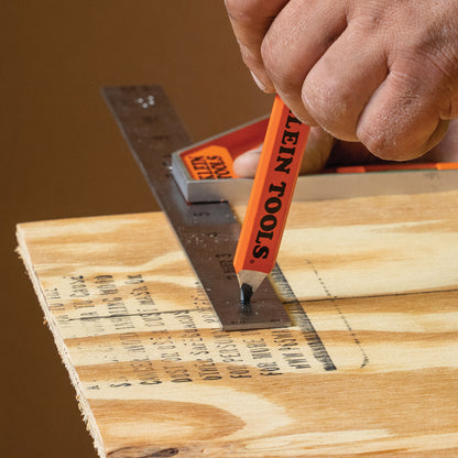 Klein Tools Electrician's Combination Square, 12-Inch 935CSEL