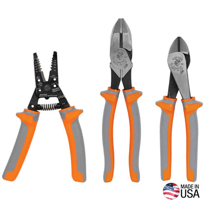 Klein Tools 1000V Insulated Tool Kit, 3-Piece 9416R