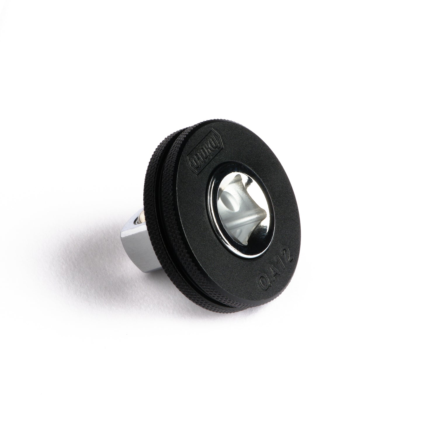 Utoku 1/2 in. to 1/2 in. Drive Thumb Wheel Quick Spinner Adapter Black UT-QA12