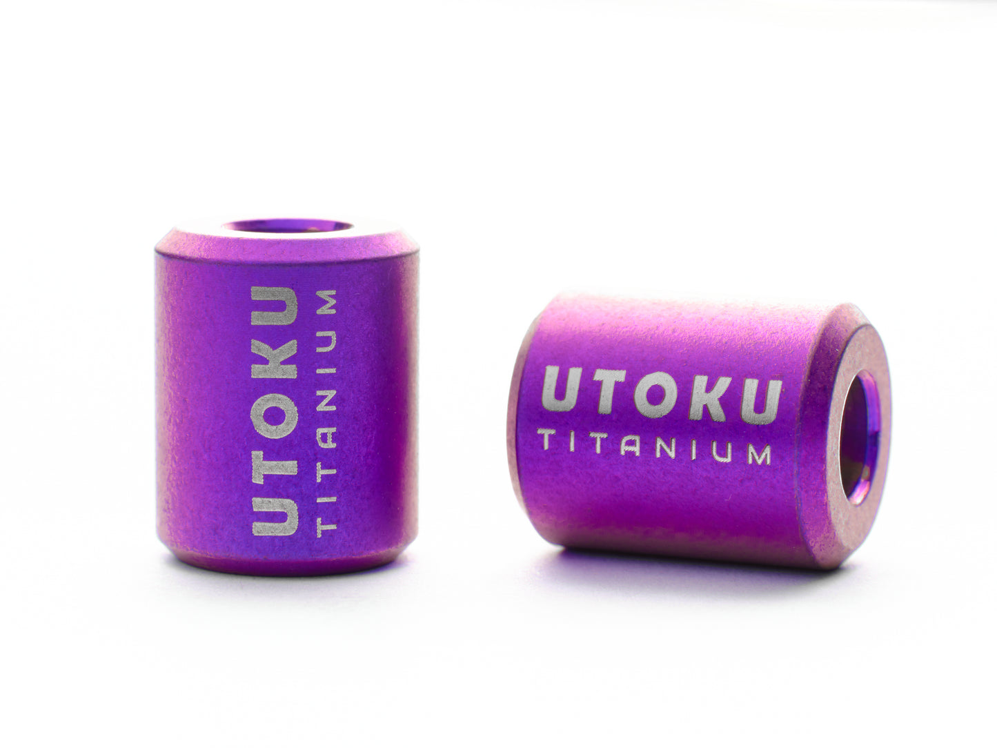 Utoku EDC Titanium Alloy Pendant Purple UT-Ti-PDT-3