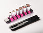 Utoku 1/4 in. Drive Nexper Anti-Slip Metric Socket Set Pink UT-NEXP-SPK