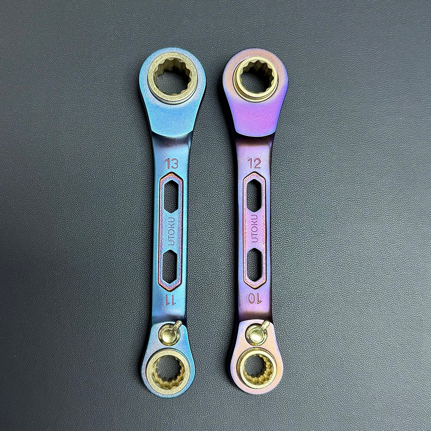 Utoku 4 in 1 Ratcheting Wrench Titanium Violet UT-4S814LTi3