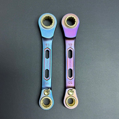 Utoku 4 in 1 Ratcheting Wrench Titanium Violet UT-4S814LTi3
