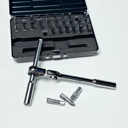 DEEN T-Handle Bit Ratchet Set DN-BITRSET2