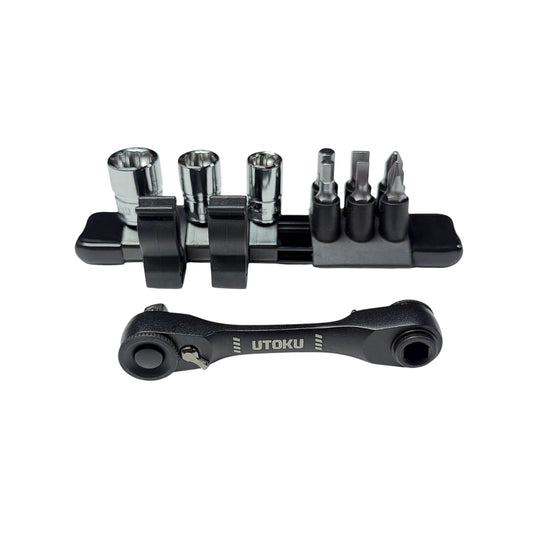 Utoku 90T Double Pico Ratchet Wrench Set Black UT-PICO-STB