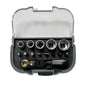 Utoku 14 Piece Mini Ratchet Socket and Bit Set Black UT-NRGM-1
