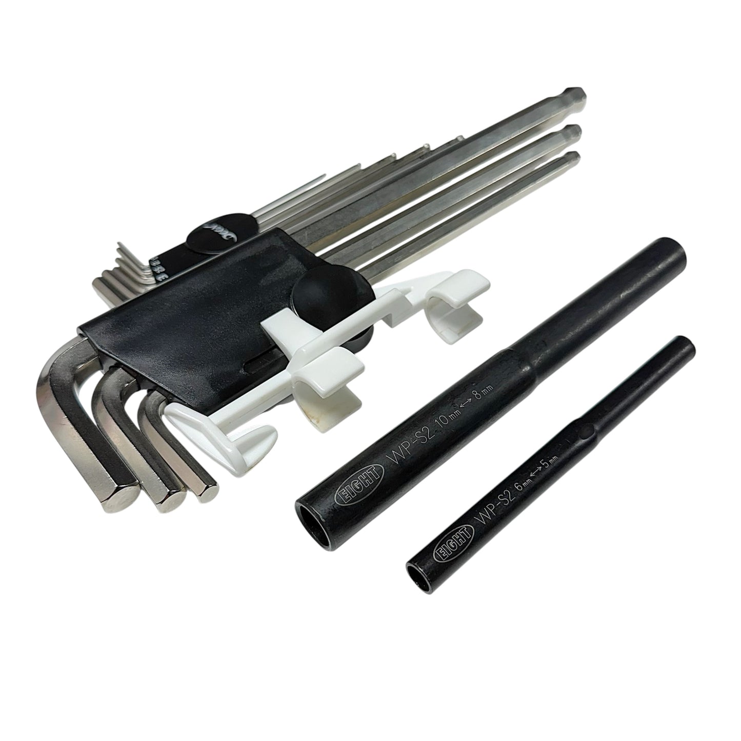 DEEN Heavy Duty Extra Long Ball-End Hex Key Set Metric DNHXTLS9NP