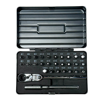 DEEN T-Handle Bit Ratchet Set DN-BITRSET2