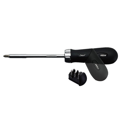 DEEN Ratcheting Pistol Grip Screwdriver DNDR14