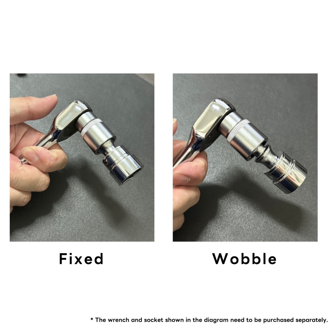 Utoku 1/4 in. Drive Locking Wobble Adapter UT14CM-B
