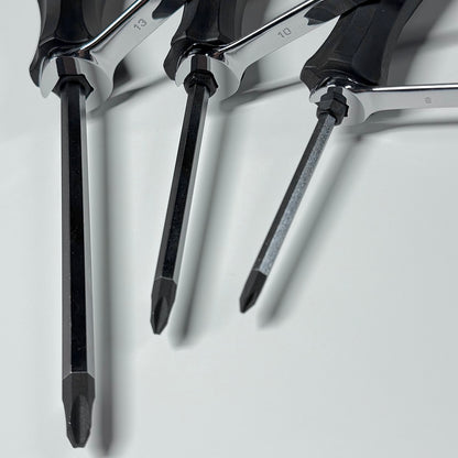 DEEN Striking Cap Screwdriver Set Black 6 Piece DND06PGBKSET