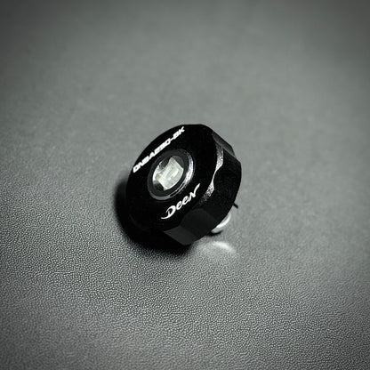 DEEN 1/4 in. to 3/8 in. Drive Conversion Ratchet Spinner Adaptor- Black DNBA23Q-BK