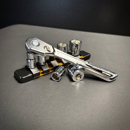 Utoku Nexper Anti-Slip Socket Set With 1/4" 90t Ratchet UT-NEXP-SST