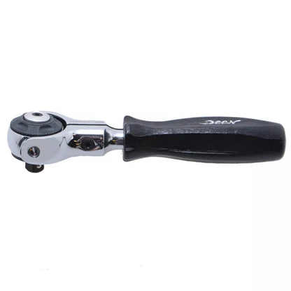 DEEN Stubby Swivel Head Ratchet 1/4 DNR2F-05