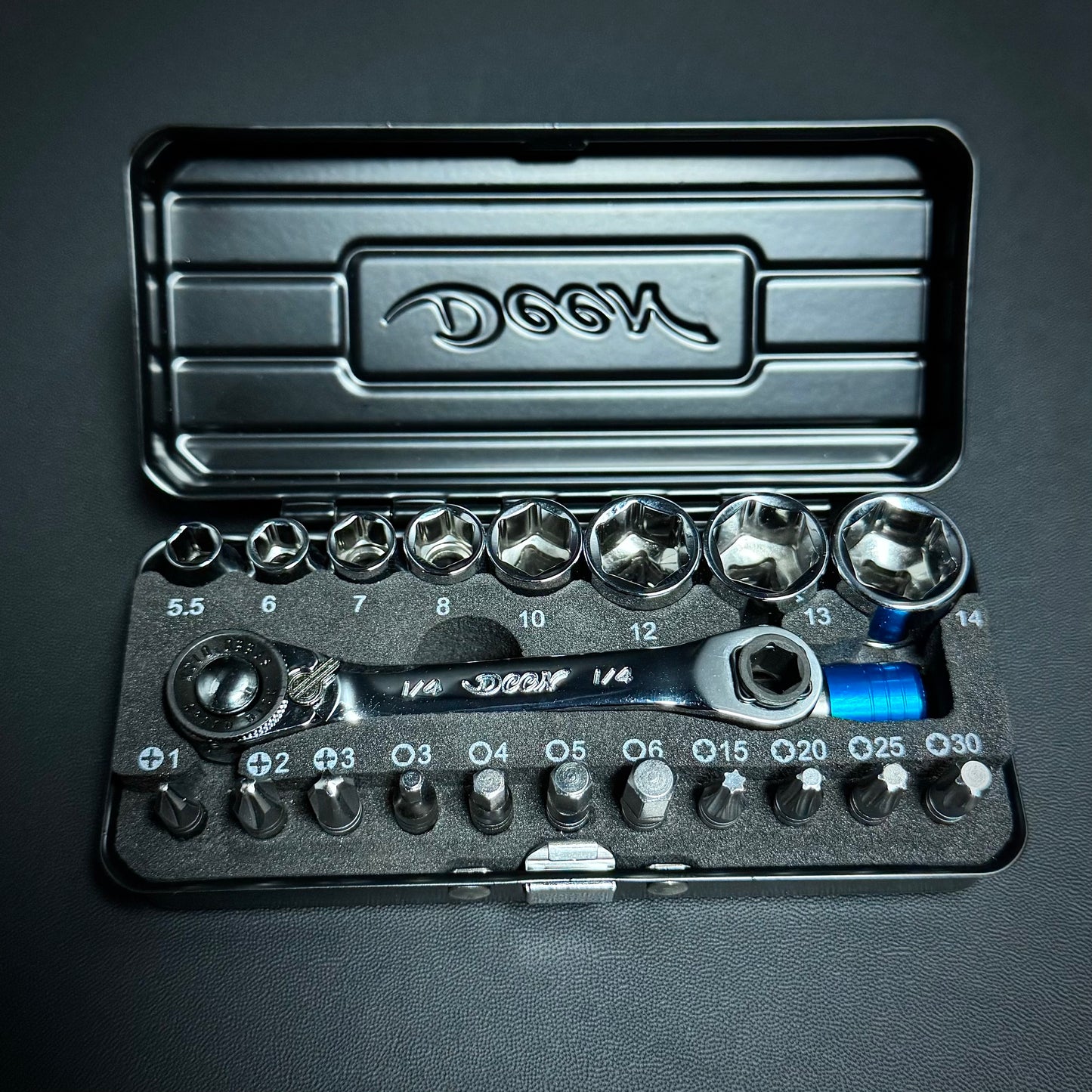 DEEN Mini Ratchet Set Metric 6 Point 21 piece DNCRBS21