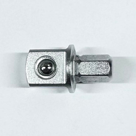 Utoku 3/8 in. Drive Hex Socket Adapter Stubby Low Profile UT-SQ38