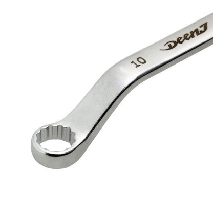 DEEN Short Offset Double Box End Wrench 8 x 10 mm DNSM-0810J