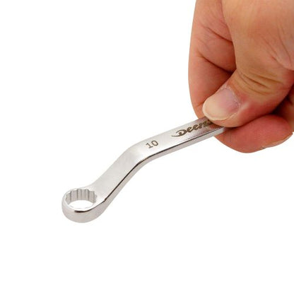 DEEN Short Offset Double Box End Wrench 8 x 10 mm DNSM-0810J