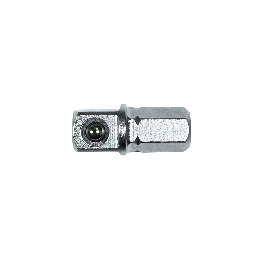 Utoku 1/4 in. Drive Hex Socket Adapter Stubby Low Profile UT-SQ14