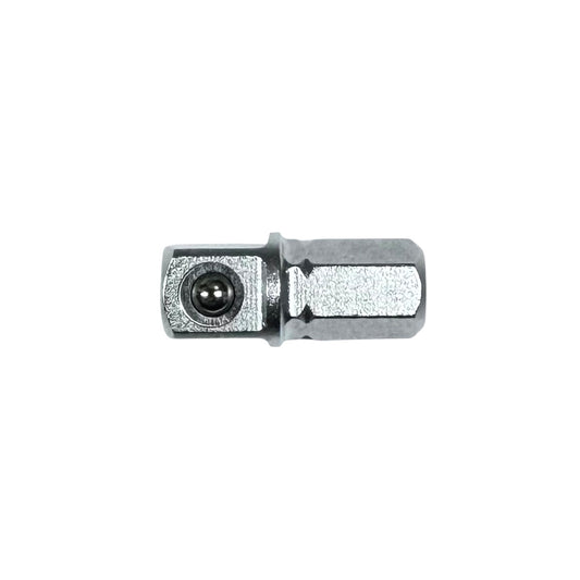 Utoku 1/4 in. Drive Hex Socket Adapter Stubby Low Profile UT-SQ14